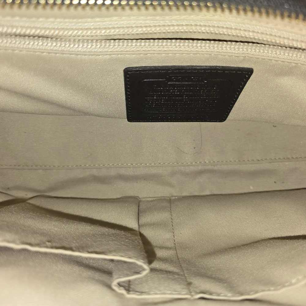Coach Brown and Tan Legacy Bag and Matching Wallet - Picture 9 of 12